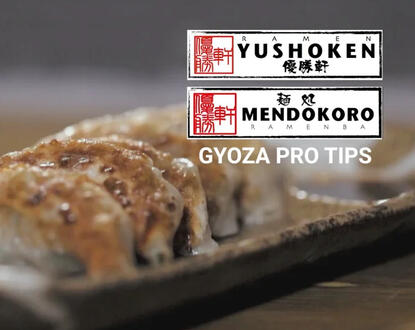 Mendokoro Yushoken Gyoza Pro Tips